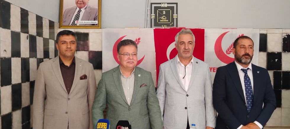 Keban’da Yeniden Refah Partisi’ne yeni ilçe başkanı atandı, yeni bina açıldı