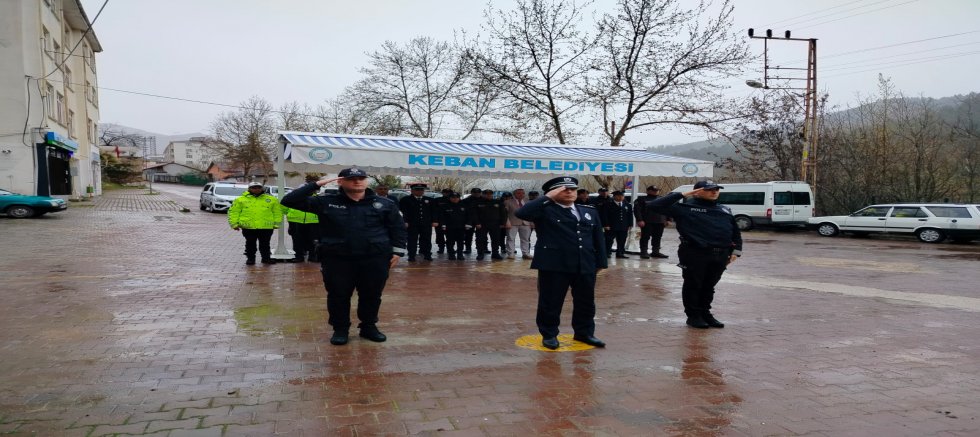 KEBAN’DA POLİS TEŞKİLATI’NIN 181. KURULUŞ YILDÖNÜMÜ COŞKUYLA KUTLANDI