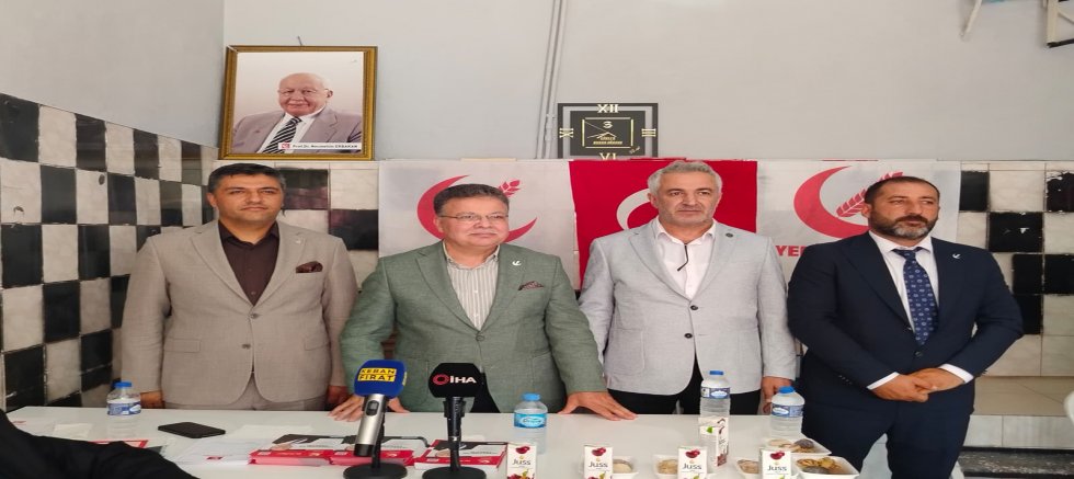 Keban’da Yeniden Refah Partisi’ne yeni ilçe başkanı atandı, yeni bina açıldı