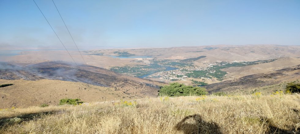 Keban Nimri Köyü Yangını Kontrol Altına Alınma Yolunda