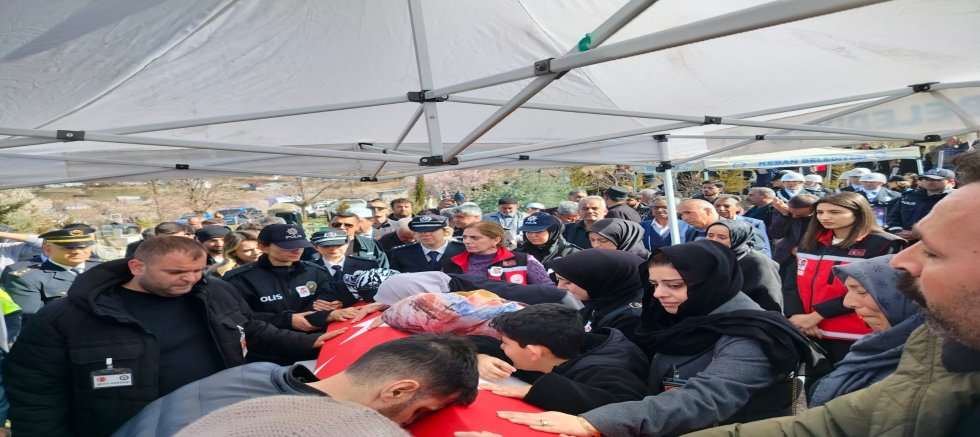ŞEHİDİMİZ SON YOLCULUĞUNA UĞURLANDI