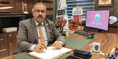 AĞIN BELEDİYE BAŞKANI USLU'DAN İLÇE ADINA AÇIKLAMA