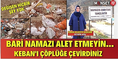 BARİ NAMAZI ALET ETMEYİN