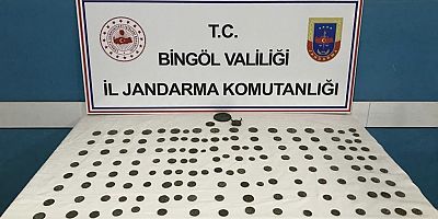 Bingöl’de 148 parça tarihi eser ele geçirildi