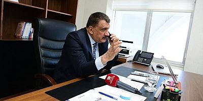 Gürkan hizmetlerini anlattı