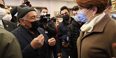 İYİ Parti Genel Başkanı Akşener'den esnaf ziyareti