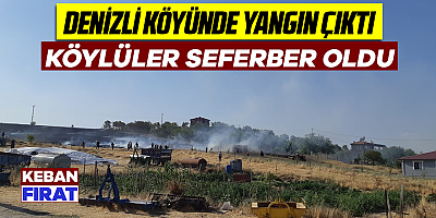 Keban'da yangın çıktı ekipler yetersiz geldi