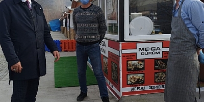 Keban Kaymakamı'ndan lokanta ve sanayi esnafına ziyaret