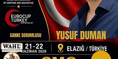 Kebanlı Kuaför Yusuf Duman, Uluslararası Yarışmada Görev Alıyor!