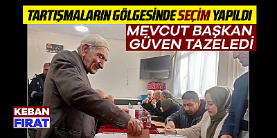 Mevcut başkan güven tazeledi