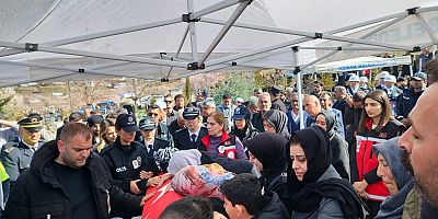 ŞEHİDİMİZ SON YOLCULUĞUNA UĞURLANDI