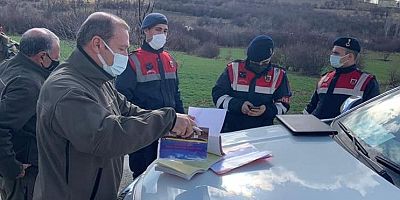Sokağa çıkma kısıtlamasında ava giden 6 şahıs yakalandı