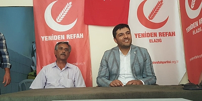 YENİDEN REFAH PARTİSİ KEBAN İLÇE DİVAN TOPLANTISINA KATILDI.